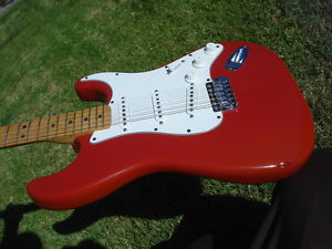1980 Fender American Standard Stratocaster International Colors Morocco Red