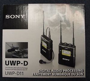 Sony UWP-D11 Wireless Bodypack Lavalier Mic System Replaces UWP-V1 (UWPD11/30)