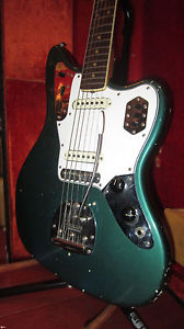 Vintage 1965 Fender Jaguar Electric Guitar Lake Placid Blue L Plate Orig. Case