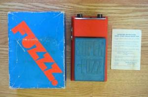 Univox Super Fuzz Vintage Guitar Effects Pedal - Shin Ei Distortion Superfuzz