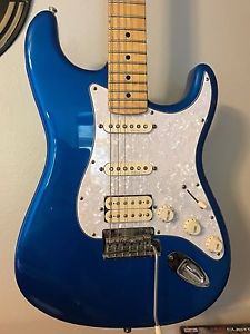 1989 USA American Fender Stratocaster HSS-Maple Neck-Roller Nut-Locking Tuners