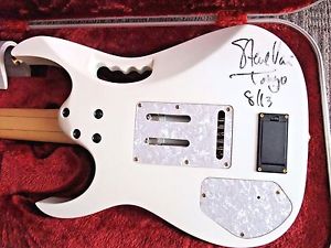 Ibanez JEM7V Electric Guitar Steve Vai's autograph With sustainer Made in Japan