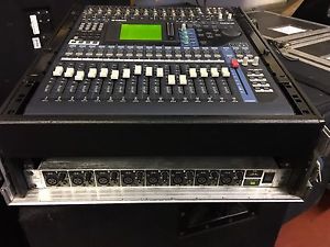 Yamaha 01v96 Version 2 Digital Mixing Desk With Flight Case And ADA8000