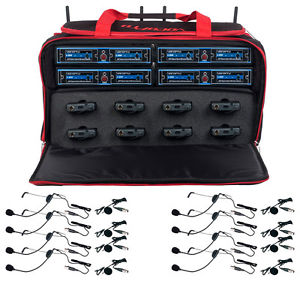 Vocopro - UDH-PLAY-8-MIB Eight Channel Wireless Headset/Lapel Microphone System