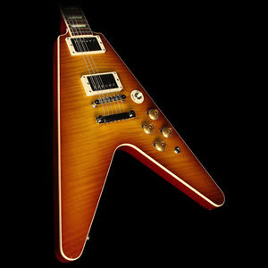 Used Gibson Custom Shop Limited Flying V Standard Electric Guitar Iced Tea