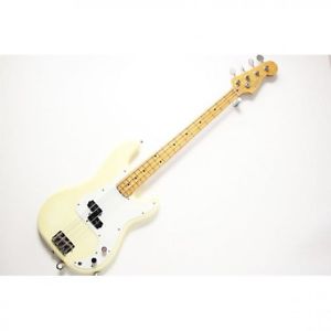 FENDER JAPAN PB 57-75 White Used Electric Bass Guitar Free Shipping