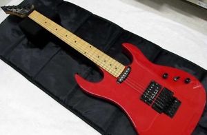 Used! B.C.Rich Gunslinger Retro Blade Guitar Red