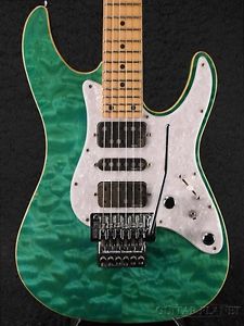 Schecter SD-II-24 AS -Aqua Blue- 2008 Used FREE Shipping w/ Gigbag