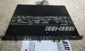 Korg U2 The Edge SDD-3000 SDD3000 Digital Delay Recapped & New Battery Serviced