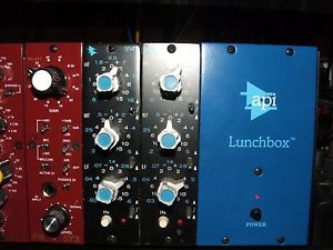 API AUDIO 554 EQ VINTAGE RARE MID 1970'S FROM MIXER 500 SERIES ORIG WORKS A+