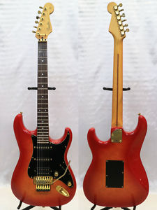 Fender Japan STR-75 E serial "MIJ", c,1984, VG. condition Japanese vintage w/GB