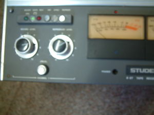 STUDER B67 VU PANEL COMPLETE(without cables)