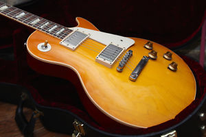 2010 Gibson Custom Shop Historic 1960 Les Paul Plaintop Reissue R0 G0 Honeyburst