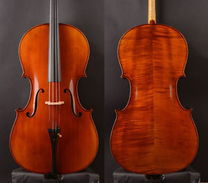 The MOST MATURE Stradivari cello!Orchestra level.WIDE DEEP TONE