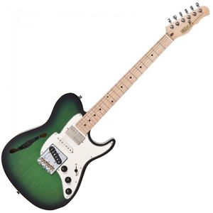 Fret-King Country Squire Semitone Special ~ Ash Green Burst