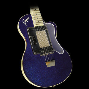 Used 1960 Goya Model 80 Electric Guitar Blue Sparkle