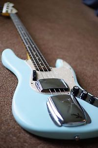 MJT JAZZ PRECISION BASS FENDER PICKUPS USA WARMOTH NECK Road Worn Relic'd