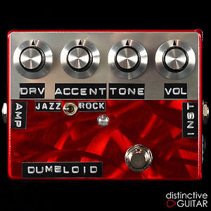 NEW SHIN'S MUSIC DUMBLOID SPECIAL CUSTOM RED SCRATCH FINISH HANDMADE OVERDRIVE