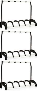 K&M Guardian 5 Guitar Stand, Version 2 - Black w/Transl... (3-pack) Value Bundle