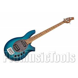 Music Man USA Bongo 4 HS PDN Neptune Blue Limited Edition Roasted Neck MN *NEW*