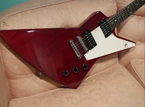 Video! 2006 Gibson Explorer Gloss Wine Red