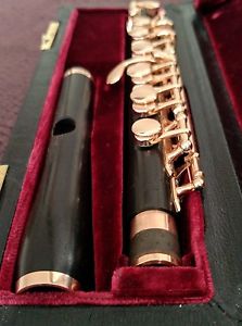 Powell custom grenadilla/14k piccolo