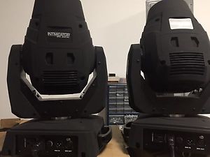 1 pair of Chauvet Intimidator 355Z IRC moving heads