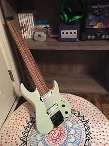 Kiesel V8 Carvin Vader 8 string headless guitar MINT Seafoam Green