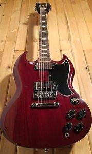 1970's Gibson SG Standard cherry finish all original with hard shell case