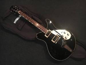 YAMAHA SA-15D BLK Black Vintage Electric Guitar 1967 Limited from japan