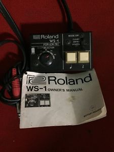 Roland WS-1 WS1 Switch For CR-78 Drum Machine