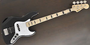 FENDER JAPAN JB75B BLK/M Electric Jazz Bass NEW w/ Gig Bag Made in Japan