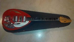 VOX Mark VI TEARDROP (cerca 1965) Acoustic Semi Hollow Guitar