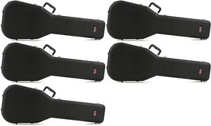 Gator Deluxe ABS Molded Case Electric Solid Guitar (5-pack) Value Bundle