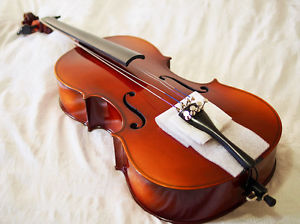 Becker 3000D Cello Outfit 1/4 , Polished Gold Brown - Brand New!