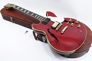 YAMAHA Semi-Acoustic Guitar SA2000S With Hard Case Ref No 111440