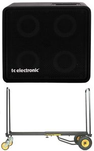 TC Electronic RS410 4x10" 600-Watt Bass Cabinet + Rock N Rolle... - Value Bundle