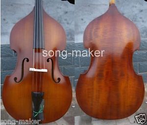 3/4 New Upright Double Bass Powerful Sound Ebony Part High quality Low Price