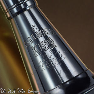 Vintage “Silver King” Clarinet Sterling Silver Bell Amazing Condition.