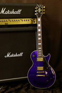 Rare color Fernandes Burny RLC  LP Custom Purple Metallic VH-1 PU Made in Japan