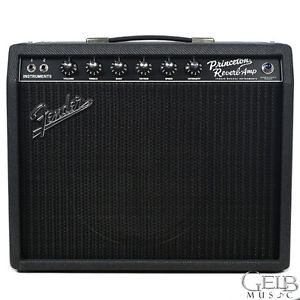 Fender Limited Edition 68 Custom Princeton Reverb in Black and Blue 2272000522