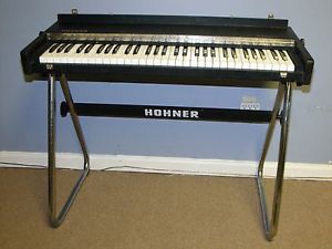 Vintage HOHNER Pianet T ~ ELECTRIC KEYBOARD PIANO With Stand