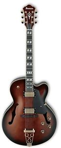 Ibanez SJ300-DVS Dark Violin Sunburst - Hollowbody E-Gitarre inkl. Koffer