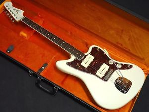Fender New American Vintage 65 Jazzmaster Olympic  Electric Guitar Free shipping