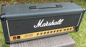 vintage 1989 Marshall JCM 800 lead series 50 Watt guitar amp head 2205