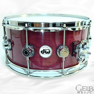 DW Collector's Series Purpleheart Wood 6.5" x 14" Snare Drum - DRU46514SSC