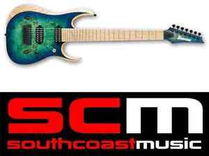 IBANEZ IRON LABEL RGDIX7MPB 7 STRING ELECTRIC GUITAR SURREAL BLUE BURST FINISH