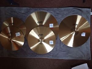 Paiste Cymbal Set Formula 602 14" 16" 18" 20" New