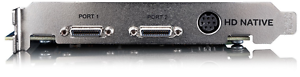 Avid HD Native Pro Tools PCIe card