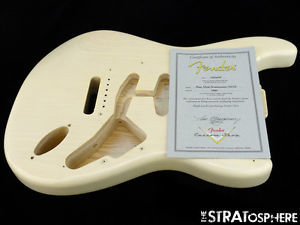 Fender USA Custom Shop Postmodern NOS Stratocaster BODY Strat White Blonde